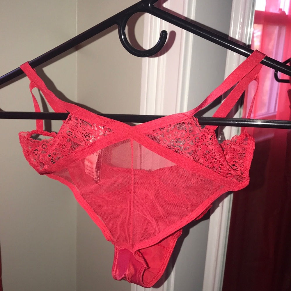Victoria secret red sexy panties